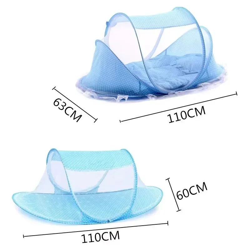 Baby Bedding Crib Netting Portable Foldable Sleeping Net Newborn Mosquito Tent Children Bed Tent Mosquito Net for Baby Crib
