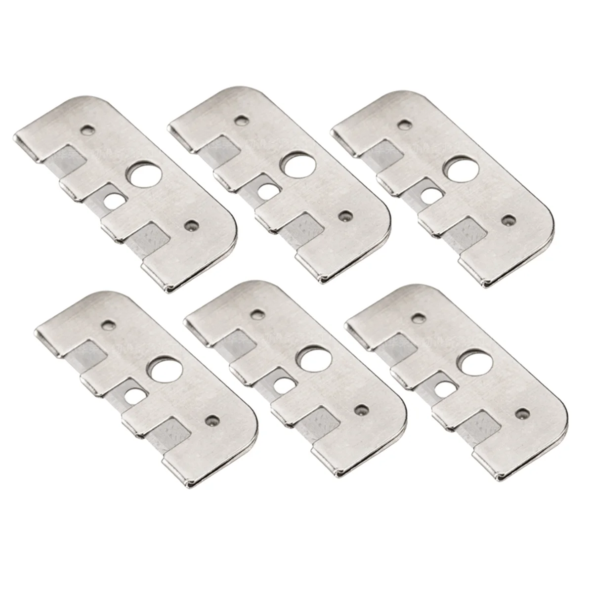 A71P 50Pcs 플랫 자동차 재봉틀 스레드 커터 산업용 박음질 재봉틀 노루발 스레드 커터 부품