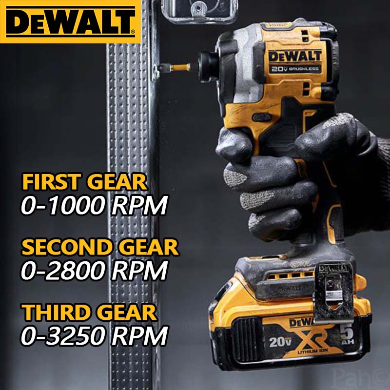 DEWALT wireless lithium battery brushless compact impact screwdriver electric drill single machine DCF850