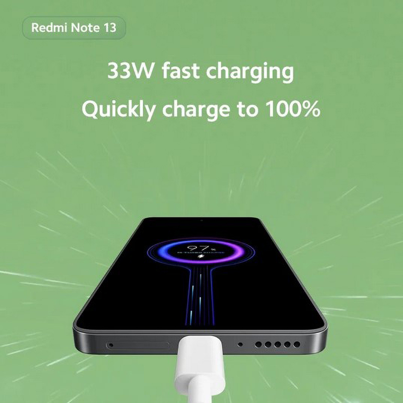 Xiaomi Redmi Note 13 4G Versão Global 5000mAh Snapdragon ®   685 Câmera 108MP 120Hz AMOLED display 33W de carregamento
