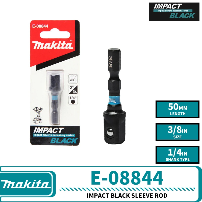 Makita impacto preto chave de fenda broca conjunto de condução ferramenta elétrica driver broca acessórios peças & acessórios da ferramenta elétrica