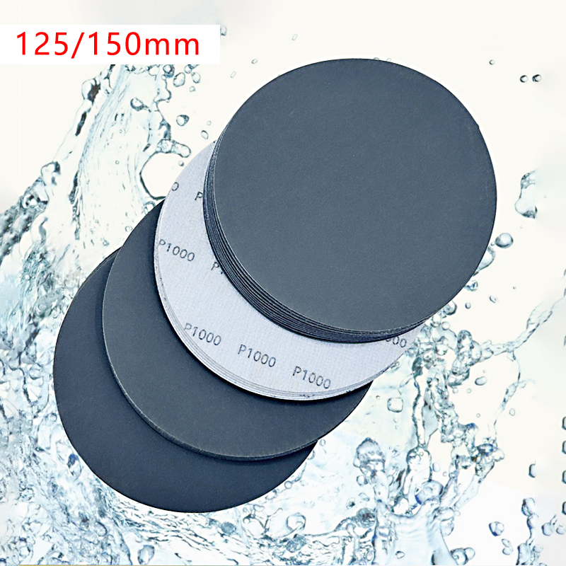 3/5/6inch Universal Dry and Wet Sanding Disc Sanding Paper Metal Polished Woodworking Tools Accessories Polishing Abrasive Discs