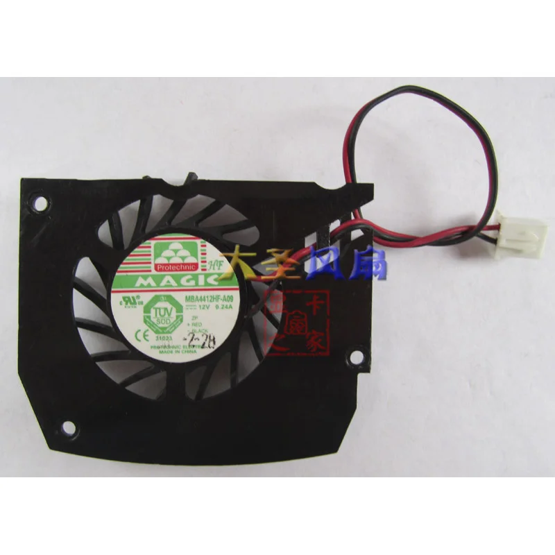 Nuevo MBA4412HF-A09 Tarjeta gráfica ventilador de refrigeración espaciado de orificios 34*45*54 12V 0.24A