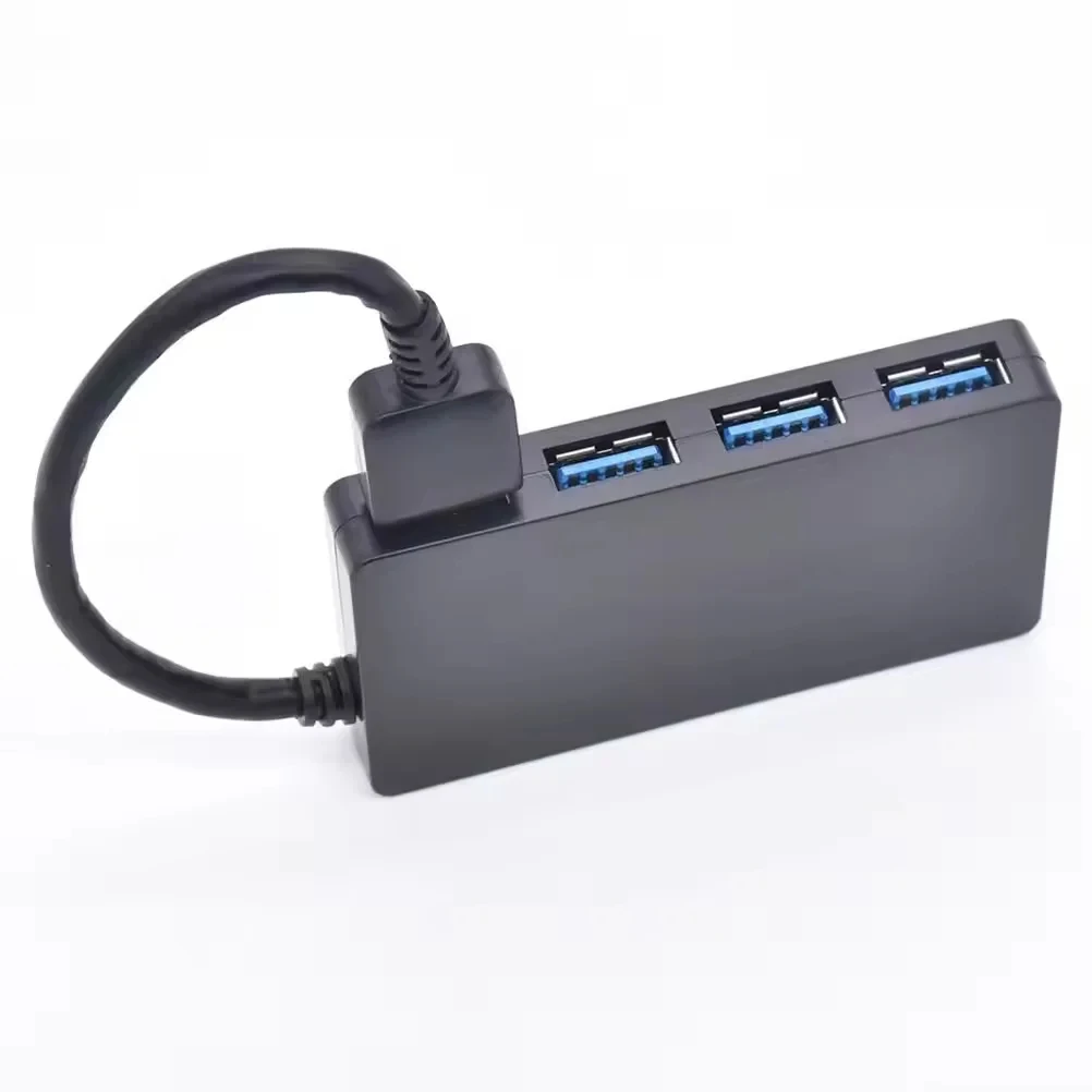 High-Speed USB 3.0 Hub 4-Port Data Cable Splitter Adapter Multi-System Plug And Play Expander for Enhanced Connectivity