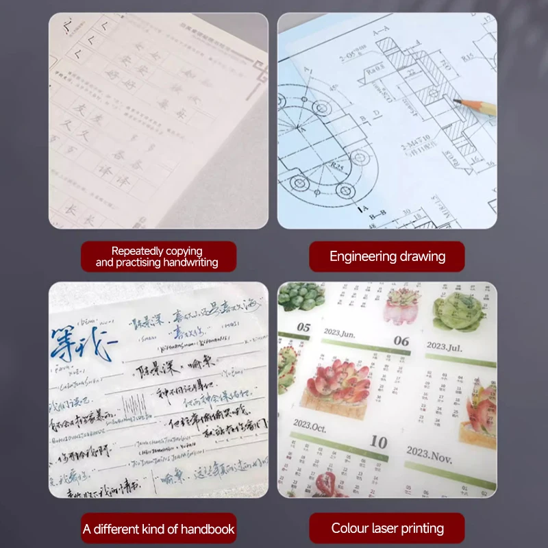 Angel Mark Translucent Copying Paper Copy Paper 16K/A4/A5 For Drawing Calligraphy Craft Writing Sketching Painting Art Supplies