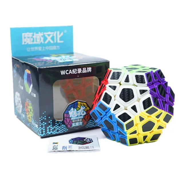 [ECube] Moyu Meilong convexo Megaminx Kibiminx Rediminx 3x3 sin pegatinas Megaminxeds cubo mágico rompecabezas educativo cubo mágico juguete
