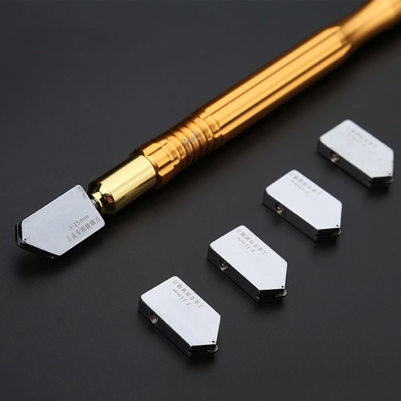 High Hardness Glass Bottle Cutter Replacement Heads Glass Cutting Machine Parts Fitting for Household Industrial Durable M4YD