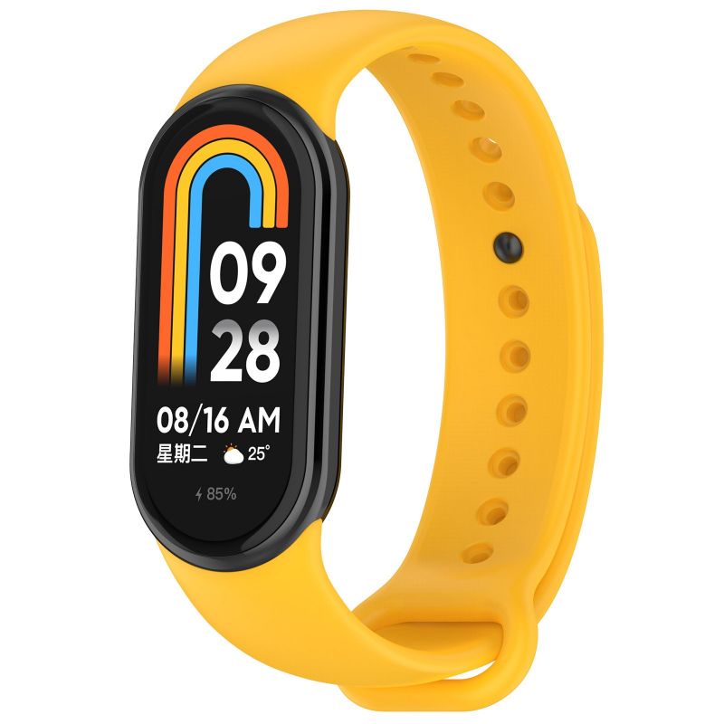 シリコーンストラップシャオ mi mi バンド 9 8 スポーツスマートウォッチリストブレスレットオリジナル Band9 Band8 NFC リストバンドアクセサリーケース