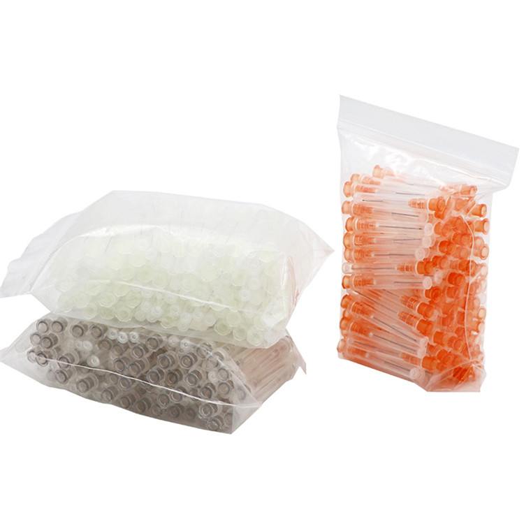 100 ชิ้น/ถุงทันตกรรมเข็มฉีดยาเคล็ดลับ Endo ชลประทาน Root Canal ซักผ้าเข็มเคล็ดลับ 25G/27G/30GA 30G Endo Oral Care ทําความสะอาดฟัน