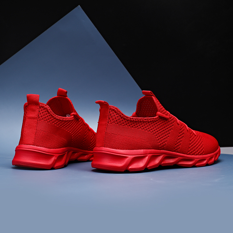 Casual sportschoenen voor heren, ademend, zomerlicht, zachte zool, comfort, buitenloopschoenen, mode, student, mesh, plus size sneaker
