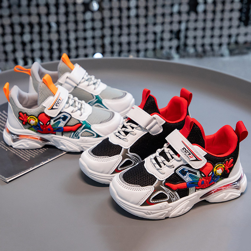 Buty sportowe Disney boys Cartoon School siatka dla dzieci oddychająca bieganie biała moda fajne buty rozmiar trampek 21-38