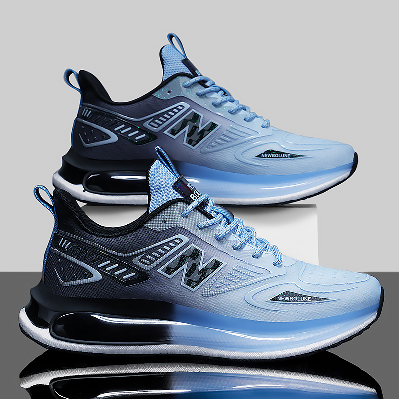Sports Shoes for Men Mesh Breathable Comfortable Outdoor Sports Trendy Lace-up Sneakers 2025 New Casual Running Shoes for Man