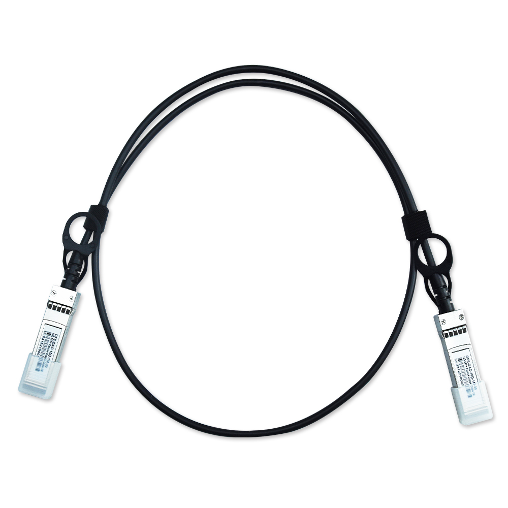 OPTFOCUS 10G SFP+ DAC-kabel 1m 3m 5m 10Gbps SFP+ Twinax DAC-kabel Compatibel met Cisco MikroTik Intel Switch POE GBIC DAC-kabel