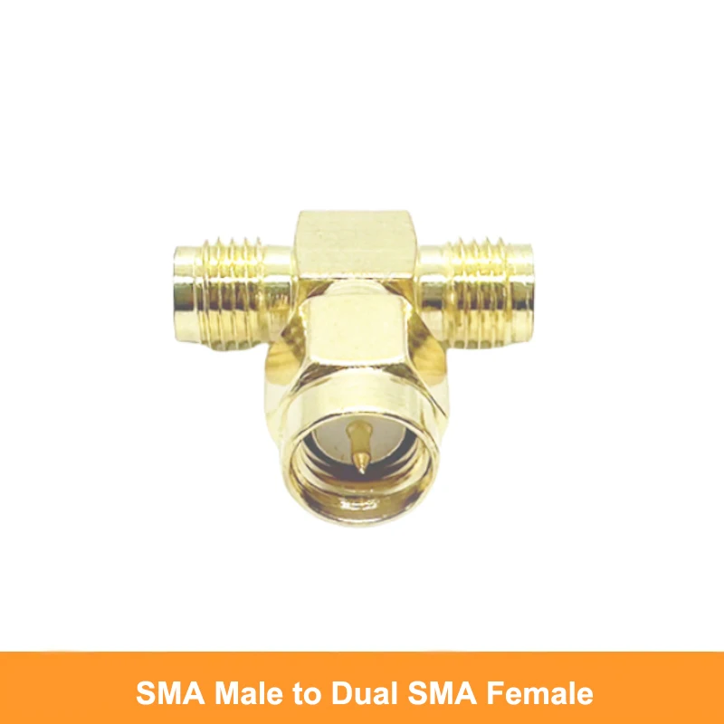 Kit de conector SMA SMA a RP-SMA adaptador macho hembra RPSMA 45 90 ángulo de 135 grados conector coaxial recto divisor de antena WiFi