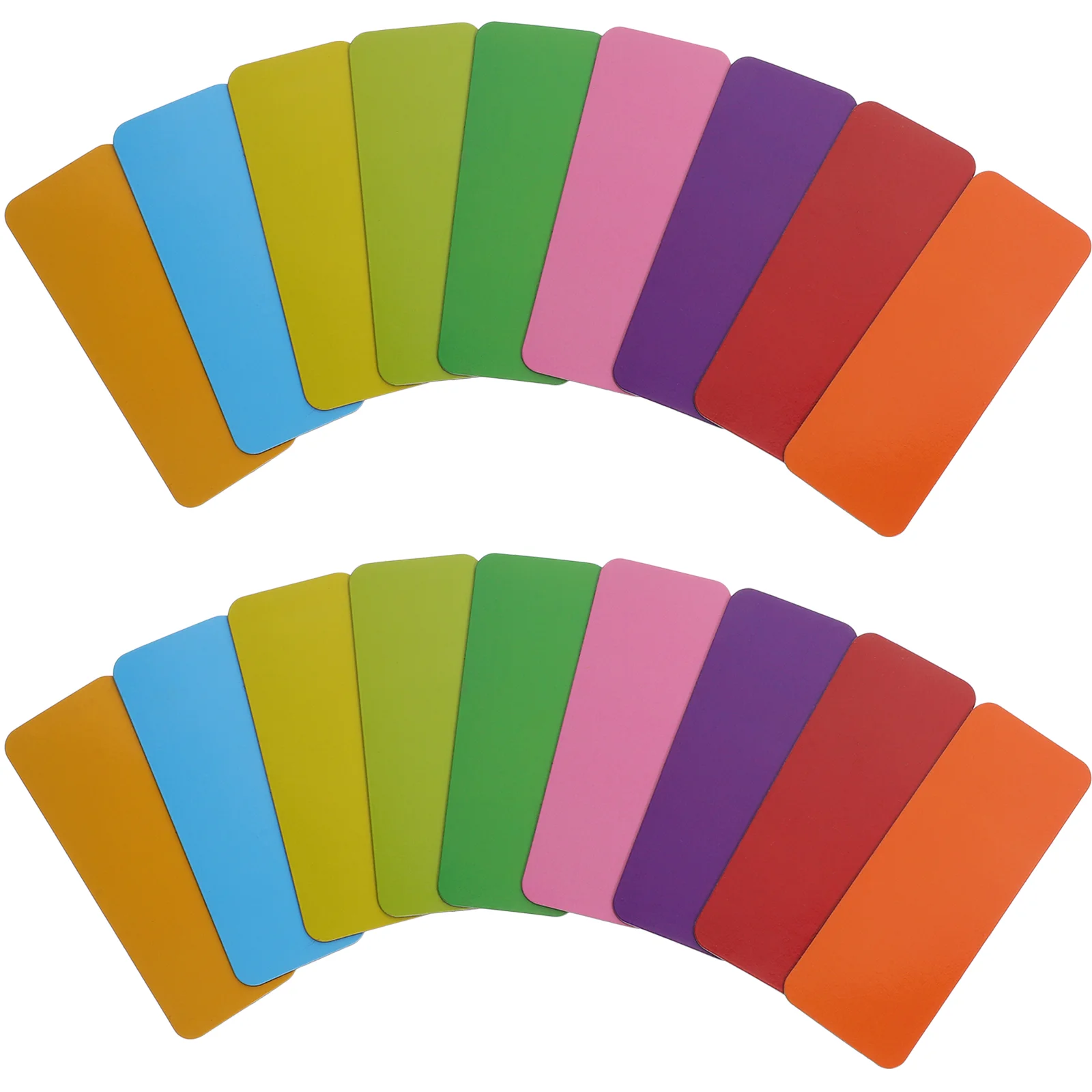 72Pcs Magnetic Label Labels For Whiteboard Bagged Dry Erase Refrigerator Magnets Magnetic Dry Erase Label Card Name Plate Tags