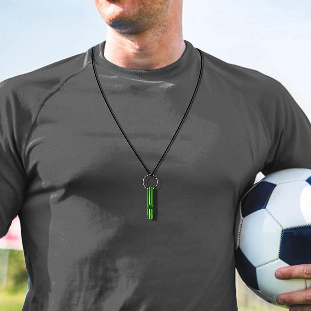 Multifunction exterior emergência apito chave, anti perder, esportes, camping, caminhadas