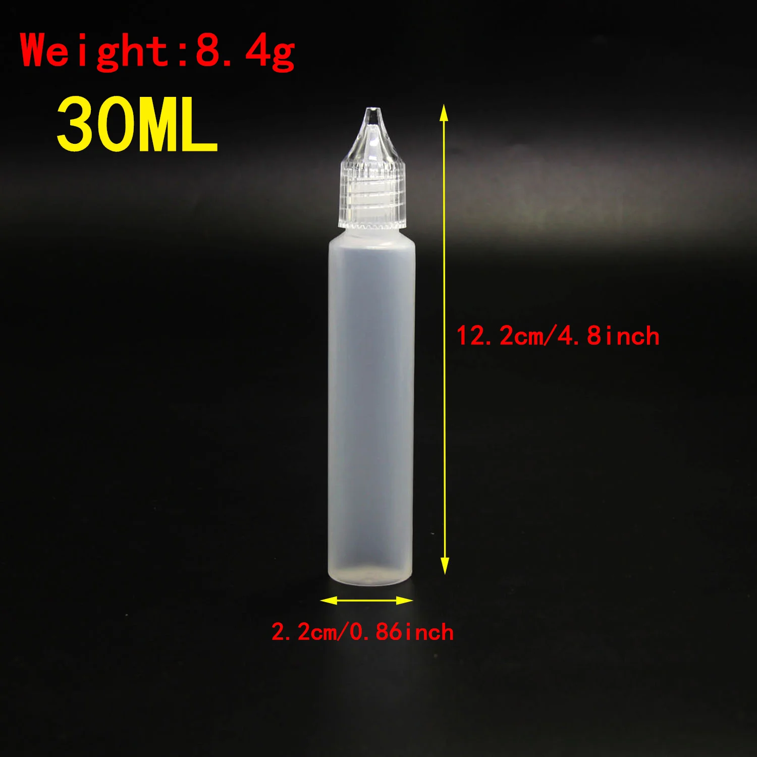 10/15/30/50ml Plastic Dropper Bottle Liquid Bottle Empty Long Slim Bottle Pen Shape Bottle For Ink Oil Pigment Container