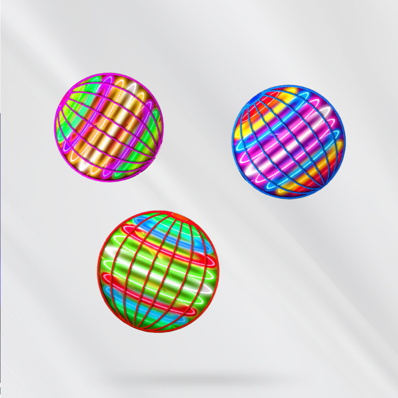 Bola voadora mágica mini brinquedo automático para evitar obstáculos ufo boomerang spinner bola brinquedos para adultos crianças presentes presente de natal