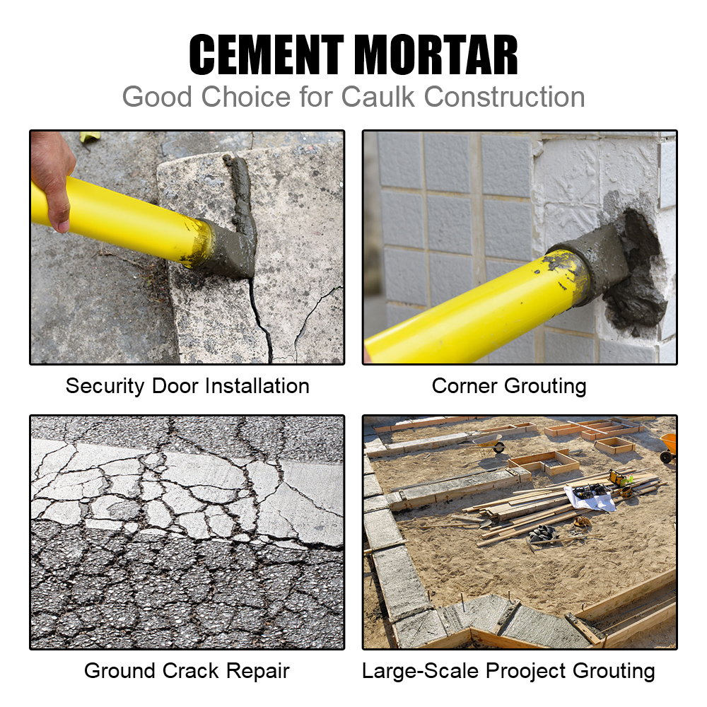 Caulking Gun Grout Filling Tools Cement Lime Pump Applicator Grouting Mortar Sprayer Hand Tools With 4 Nozzles