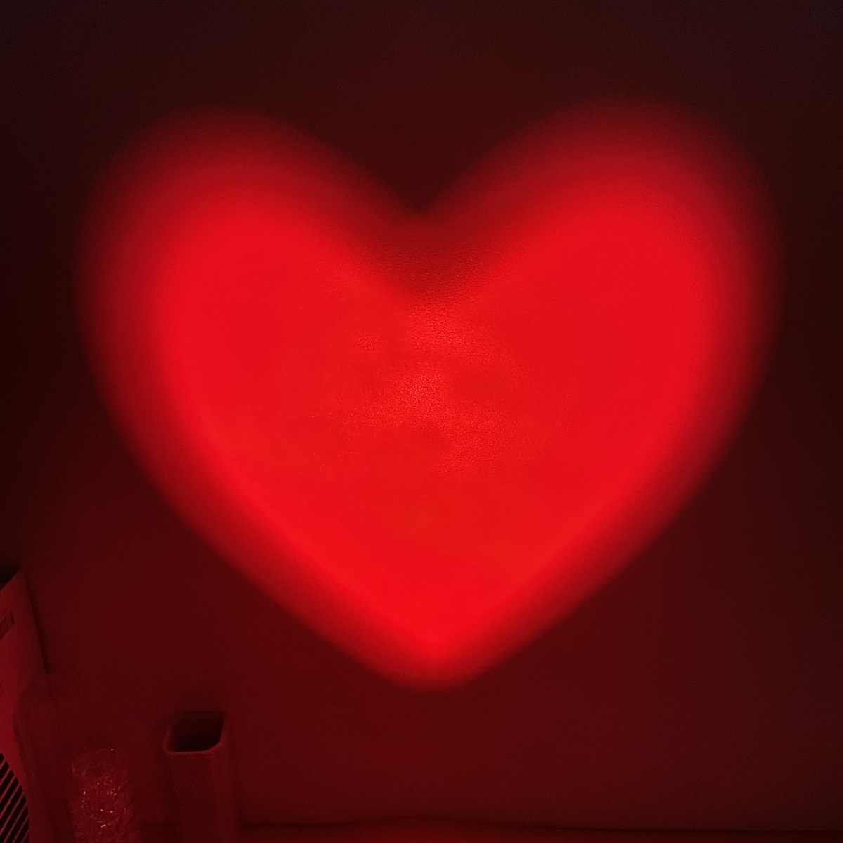 Romantic Love Projection Light in Bedroom, Living Room Decoration, Photography Atmosphere Small Night Light
