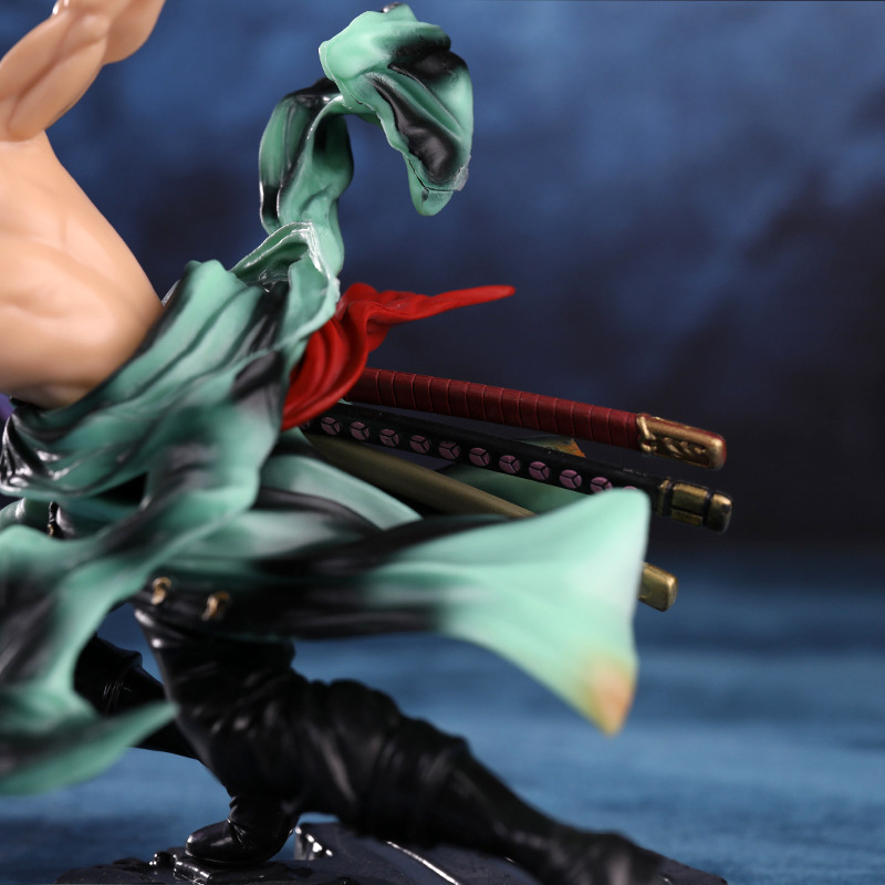 10CM une pièce GK Roronoa Zoro Anime Figure jouets Cool Manga PVC Action Figurine Collection décorations modèle poupées cadeaux enfants
