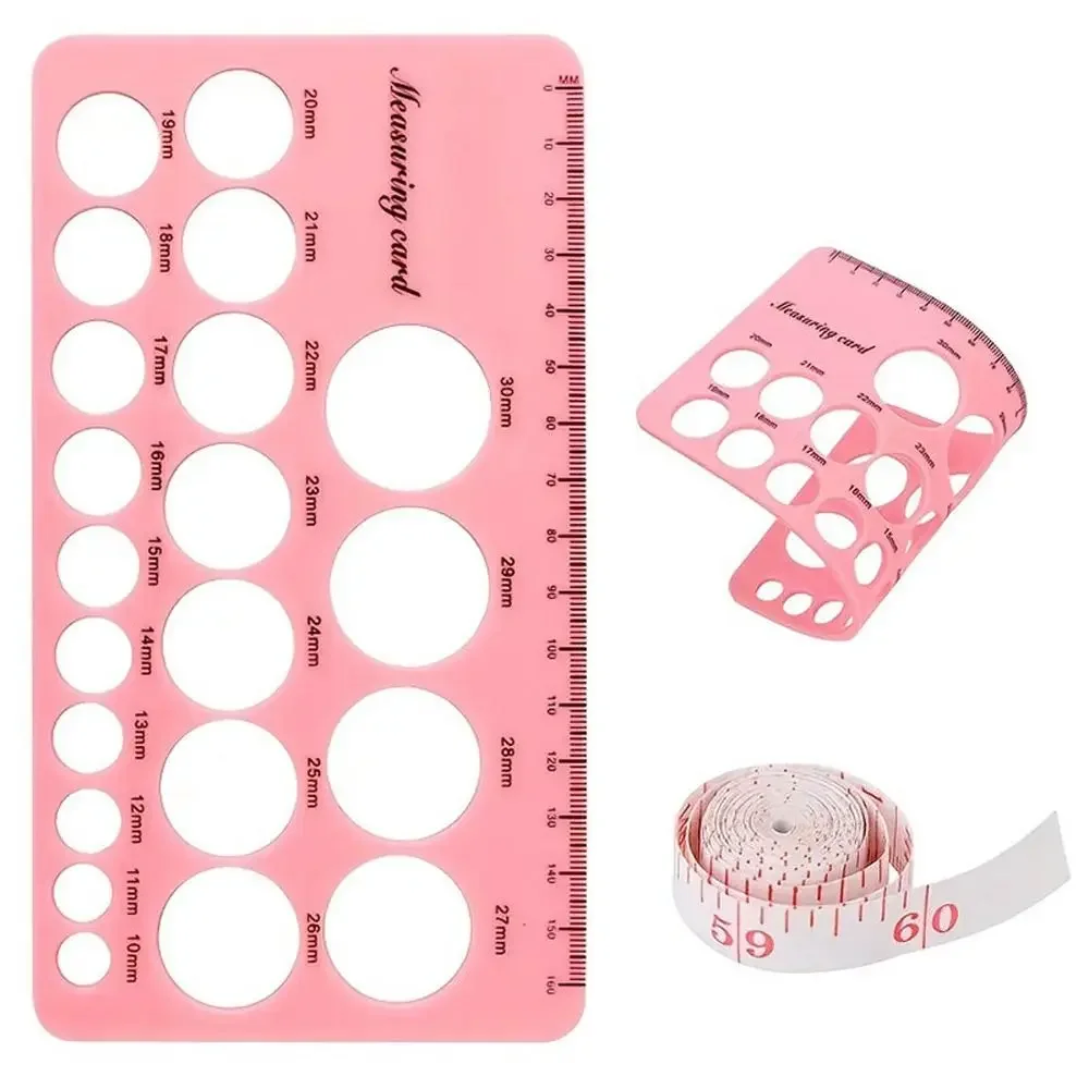 Bomba tira-leite mamilo régua de silicone diâmetro do mamilo bomba de mama flange círculo dimensionamento régua mamilo medição para novas mães mulheres