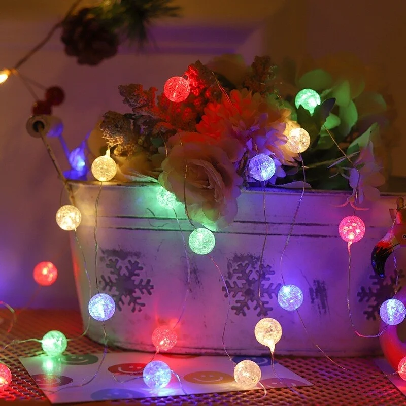Luci a stringa a LED Lucine a LED bianche calde impermeabili per interni ed esterni per camera da letto, giardino, festa di nozze, funzionamento a batteria/USB