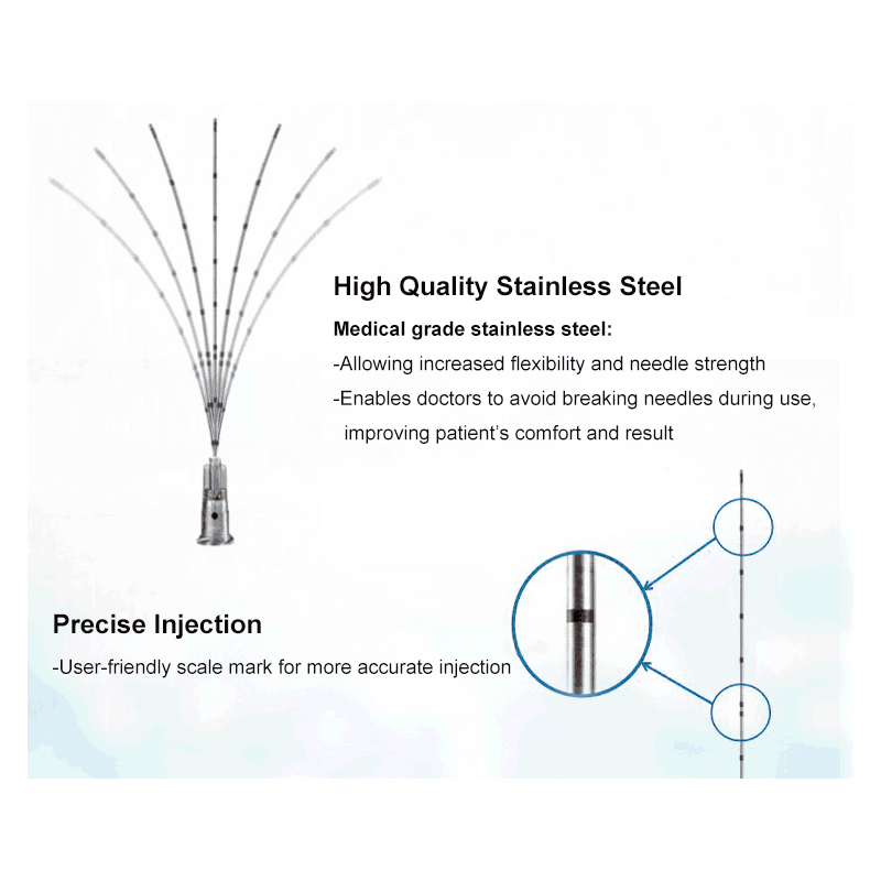 50pcs Factory Disposable Blunt-tip Cannula 22g 23G 25G 27G 18G 50mm/70 Blunt Fine Micro Body Piercing Needles Cannula Syringe