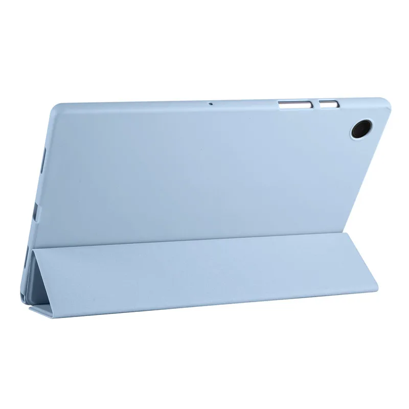 Case For Samsung Galaxy Tab A9 Case Coque PU Leaher Soft Silicone Back Fold Stand Cover For Funda Galaxy Tab A9 A 9 A9 Plus Case