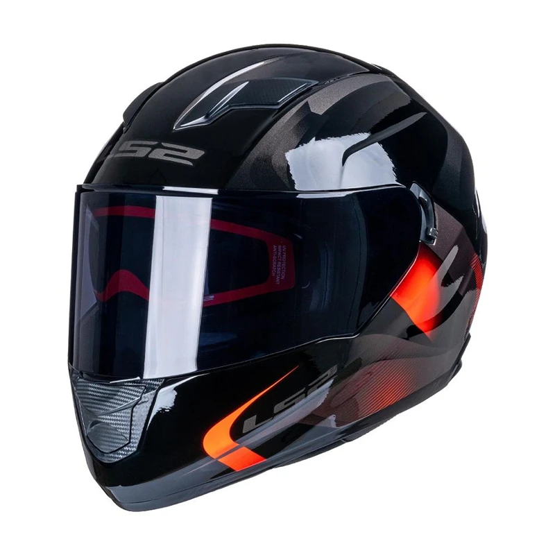 Viseras LS2 para casco de motocicleta FF320 Stream FF353 Rapid FF328 FF800, reemplazo Original de lente Extra, negro, iridio y plata