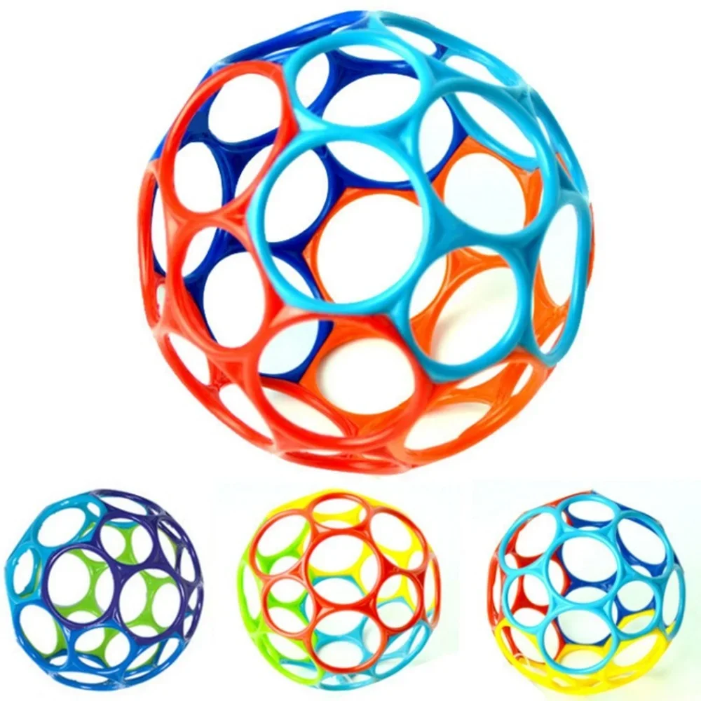 เด็กทารก Rattles Soft Hand Bell Grasping Hole Ball เกมทารกแรกเกิด Teether ของเล่นพัฒนาสติปัญญาของเล่นเพื่อการศึกษาสําหรับเด็ก