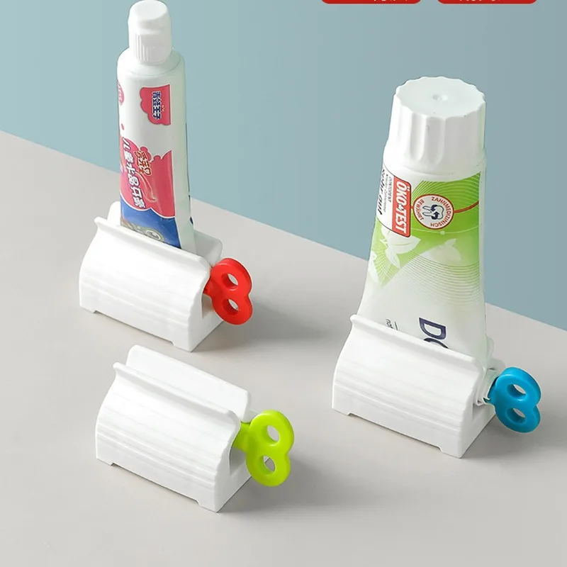 Exprimidor de pasta de dientes, soporte para pasta de dientes, cuidado bucal, herramientas de baño, tubo, prensa de cosméticos, limpiador Facial, dispensador de exprimidor rodante