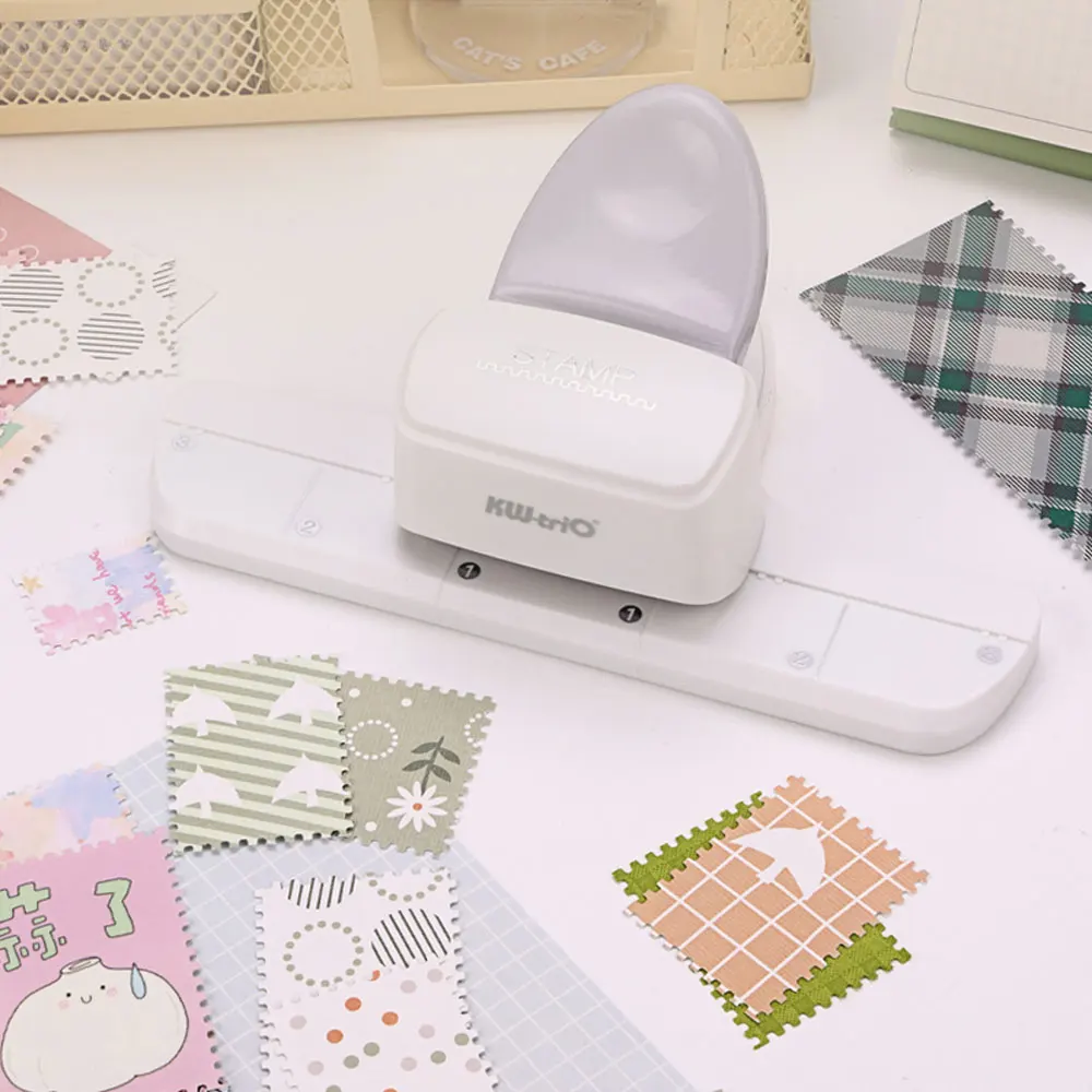 1PC stamp lace embossing tool, suitable for homemade handmade notebooks, personalized loose-leaf labels and gift packaging.