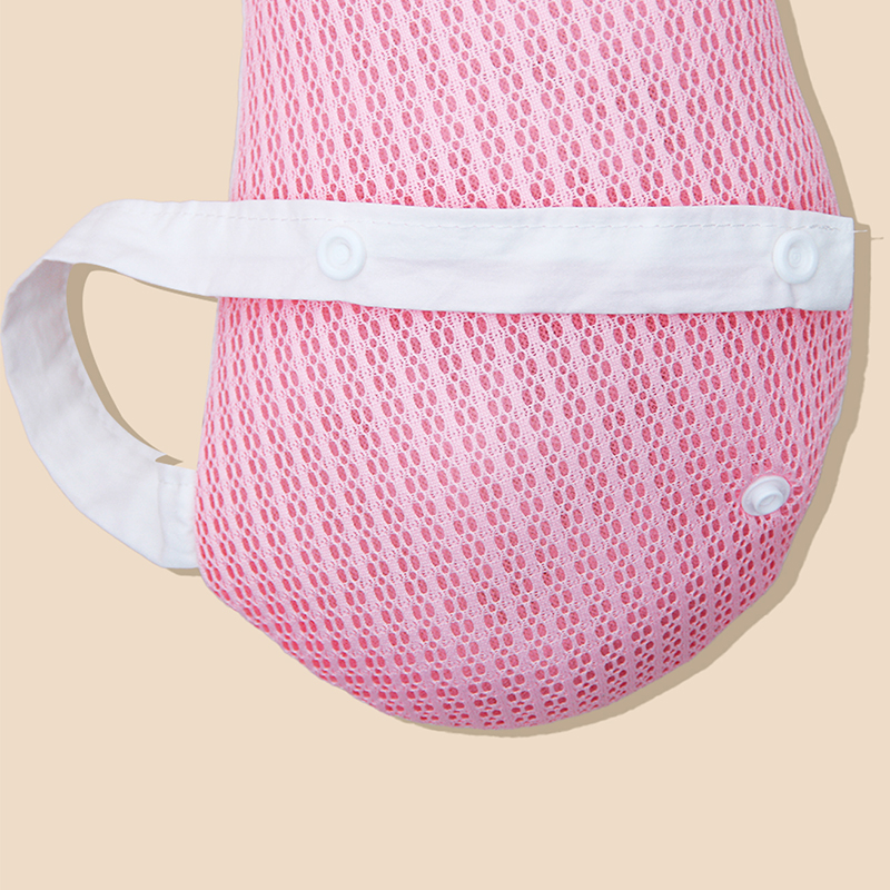 Almohada de bebé de Color sólido, cama para recién nacido, almohada relajante, almohada multifuncional para dormir lateral rebotable, transpirable y cómoda