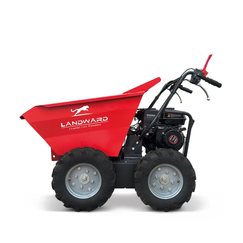 wheelbarrow construction building machinery quick rear dumping hydraulic tipping mini site dumper Customized
