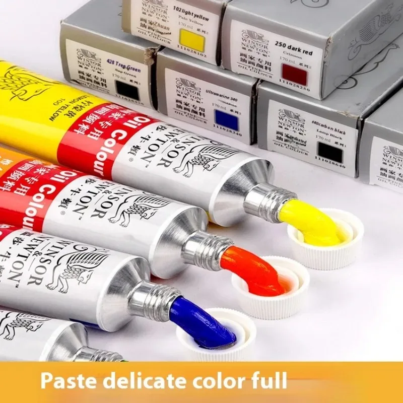 WINSOR & NEWTON 45ML 전문 유화 페인트 아티스트 드로잉 패브릭 유리 낙서 그림 안료에 대한 스튜디오 안료