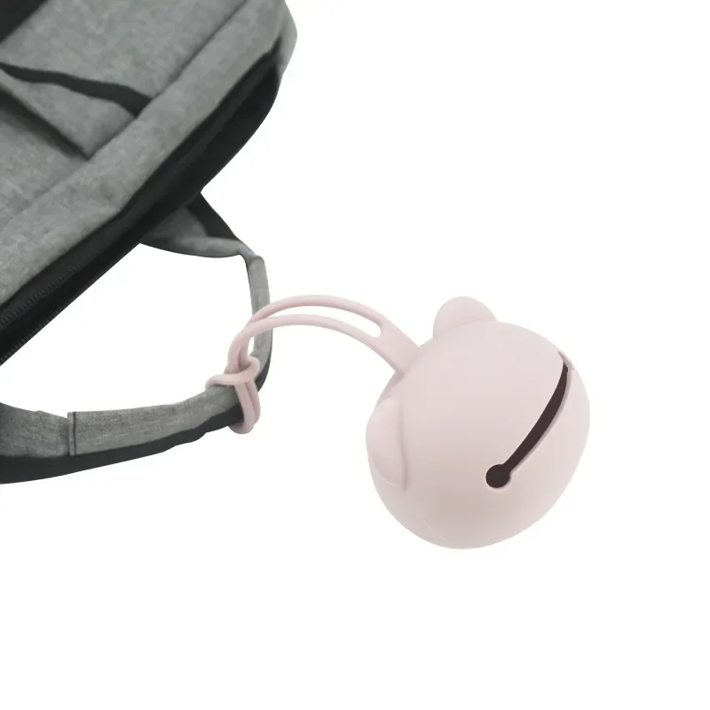 Thực Phẩm Cho Bé Silicon Pacifier Giá Đỡ Không Chứa BPA Sơ Sinh Di Động Đậu Nành Bình Chứa Ốp Lưng Hoạt Hình Cho Bé Gấu Trúc Núm Vú Hộp Bảo Quản