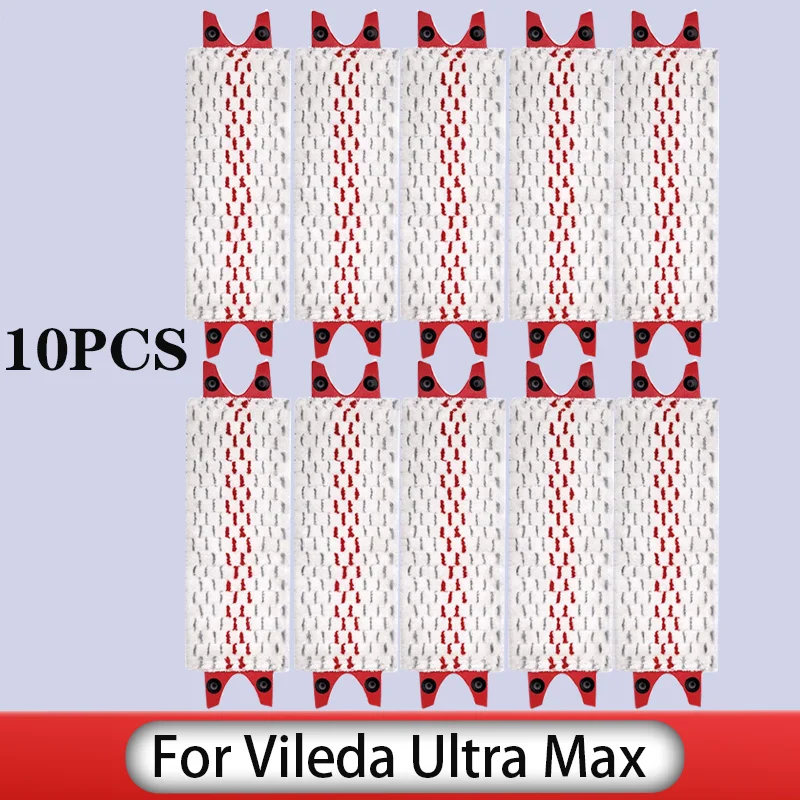 Vileda ultra max-マイクロファイバーフロアパッドの交換,フラットモップクロス,速乾性,洗濯機で洗える,再利用可能なクリーニングツール