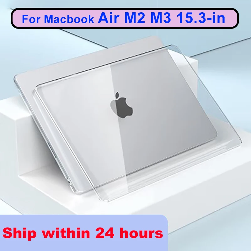 แล็ปท็อปสําหรับMacBook Air 15 กรณีM2 2023 Touch IDพาสต้าMacbook Air 15.3 นิ้ว 2024 M3 A2941 A3114 Funda Shell