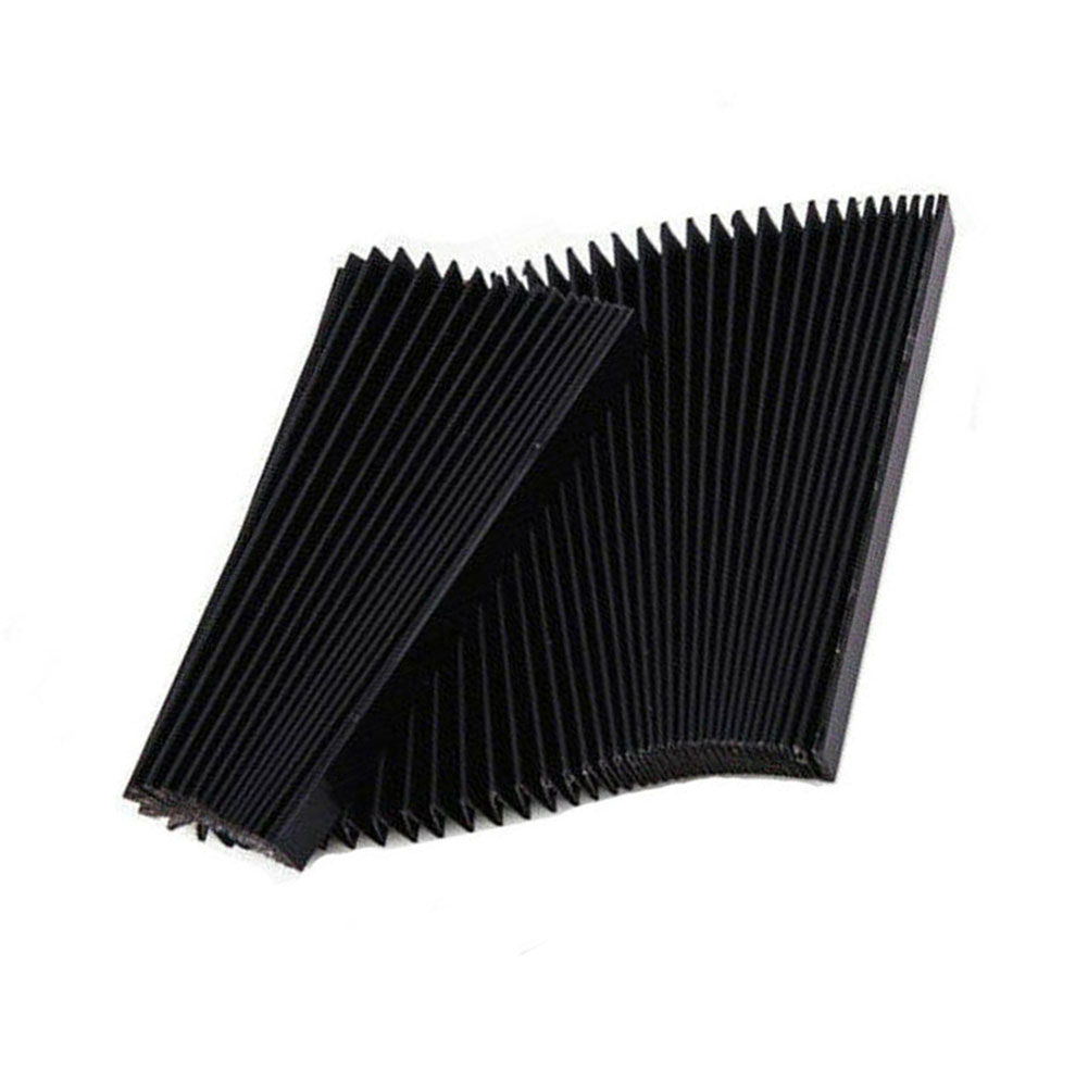 130-300MM CNC Machine Guard Dust Cloth Three-proof Cloth Milling Machine Flexible Protective Flat Accordion Bellows Cover Tool