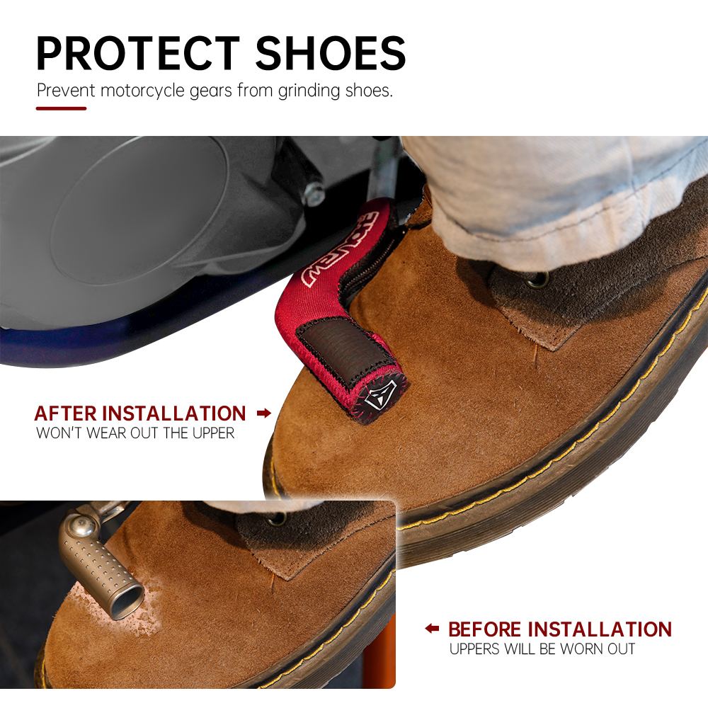 Dành Cho Xe SUZUKI GSX-R GSXR 600/750/1000 K3 K4 K5 K6 K7 K8 K9 600CC-1000CC Đạp Chân Xe Máy Lever Gear Dịch Chuyển bao Da Boot Giày Bảo Vệ