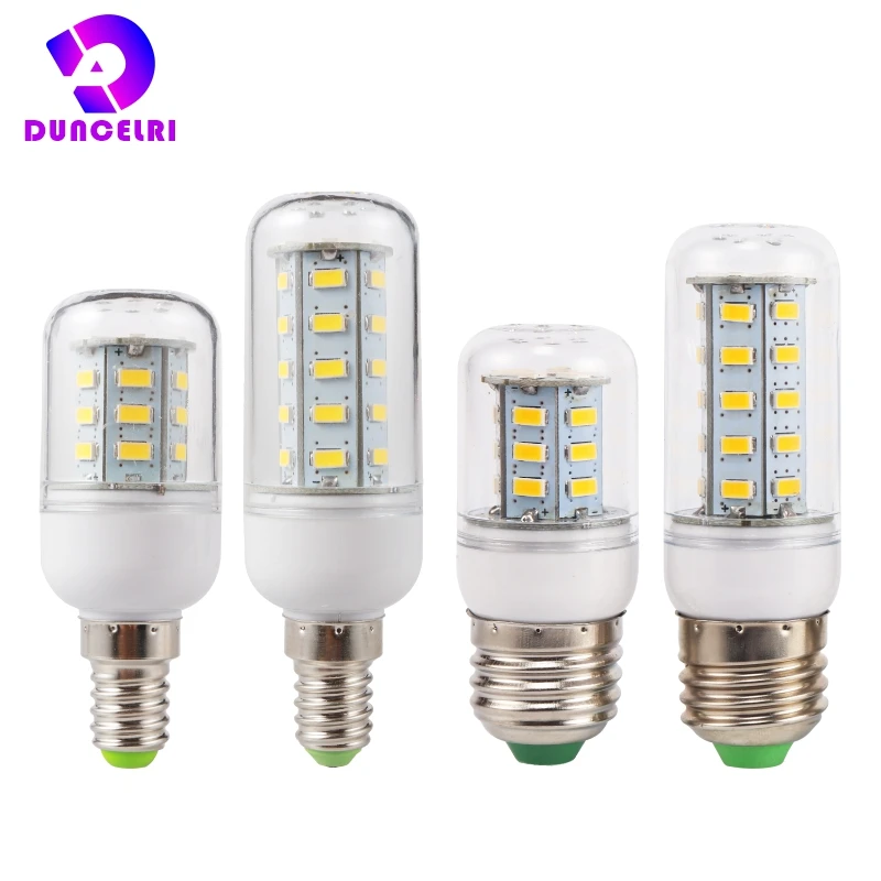 LED Corn Bulb E27 E14 24 36 48 56 69 72 LEDs SMD 5730 220V replace 7w 12w 20w 30w CFL Lampada LED Lamp Chandelier Candle Light