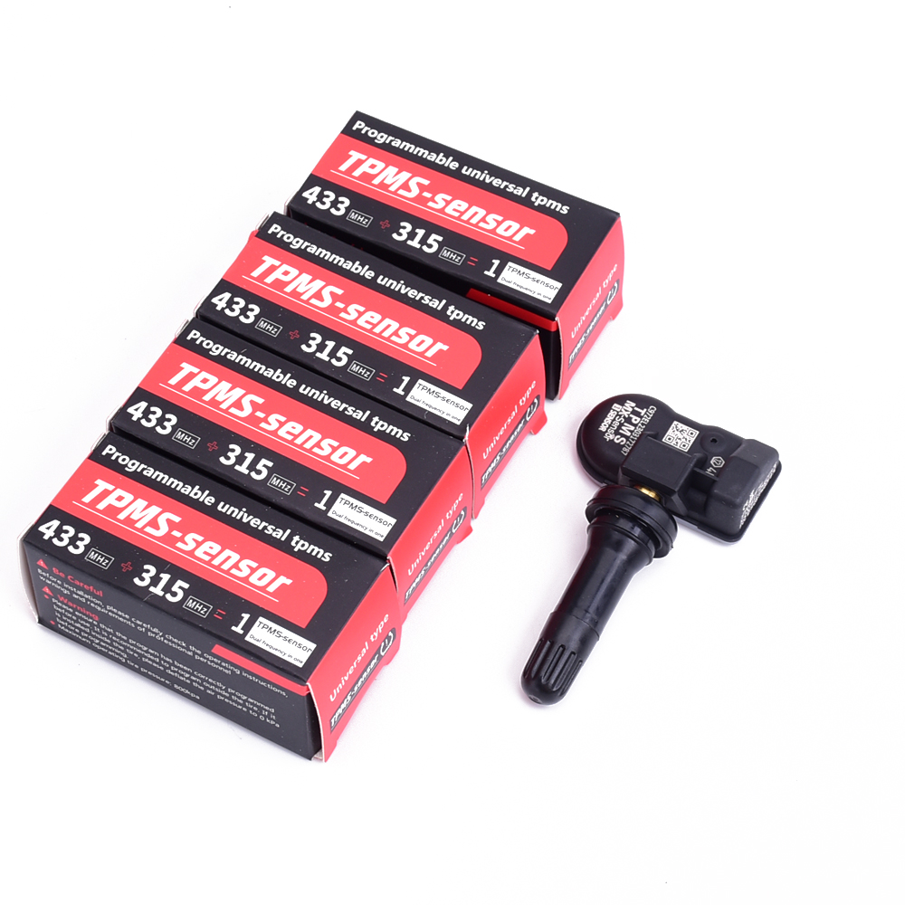 Датчики TPMS MX-сенсор 2 в 1, TPS218, металлический резиновый стержень, программируемый ввинчиваемый датчик контроля давления в шинах TS408 TS600 TS508