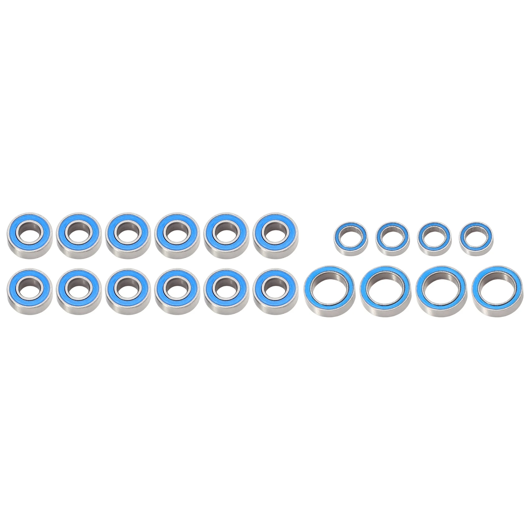 20 Chiếc Zoăng Cao Su Kín Ổ Bi Bộ Sơn Mô Hình Chuyên Dụng Tamiya TT01 TT-01 TT01E TT01D TT02B 1/10 RC Xe Nâng Cấp Phần Phụ Kiện