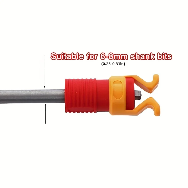 Supporto per fissaggio a vite da 1 pezzo - Set di dispositivi di fissaggio universali per la lavorazione del legno, carpenteria e viti da trapano - Dispositivo di fissaggio per viti in plastica