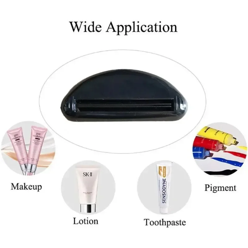 Distributeur manuel de dentifrice multifonction, presse-Tube de crème, salle de bains, pâte à presser, Clip d'extrusion, pince à presser, 1/3 pièces