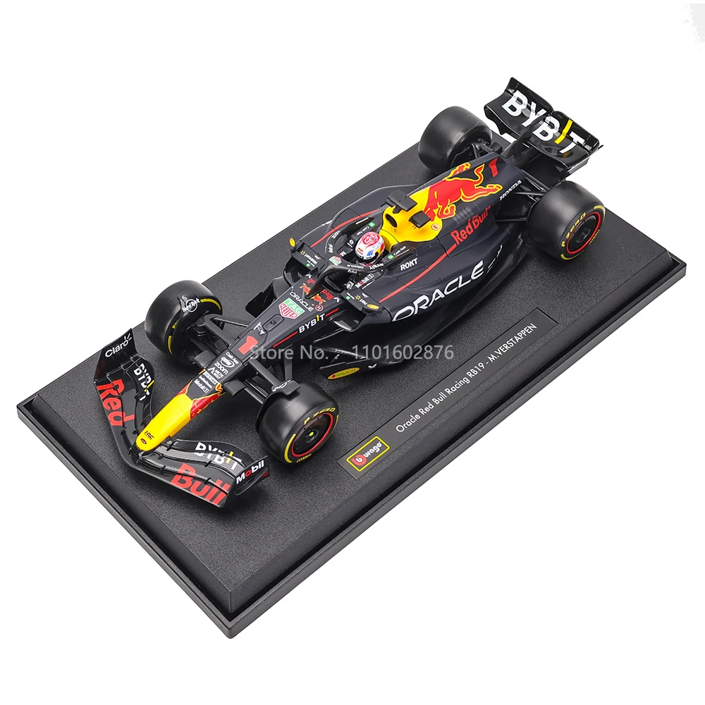 ブーラゴ 1:18 2023 F1 レッドブル レーシング RB19 1 #   フェルスタッペン 11 #    ペレスレーシングモデルシミュレーションカーモデル合金車のおもちゃコレクション