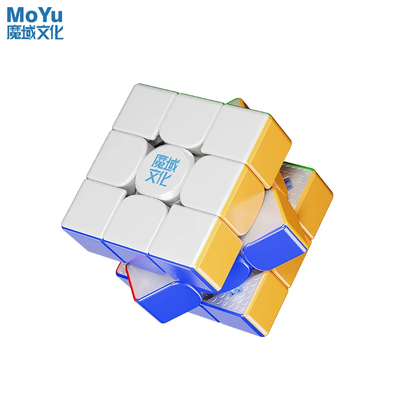 [JudyCube] MOYU Super Weilong V2 AI Magnetic Magic Speed Cube Stickerless Super Weilong V2 20M Maglev Maglev UV Magico Puzzle
