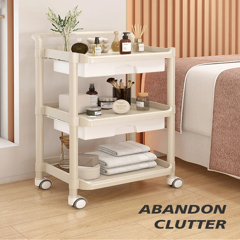 Rolling Beauty Salon รถเข็นและ Tattoo Storage Cart Lash Chariot Multi-Layer Tool Organizer สําหรับ Salons