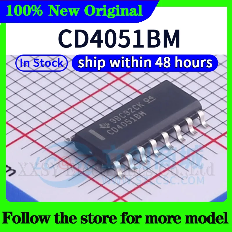 (10 piezas) CD4051BM En stock Envío 48 horas